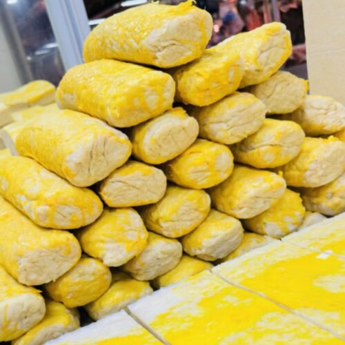 荆州特产纯手工蟠龙菜肉糕花糕