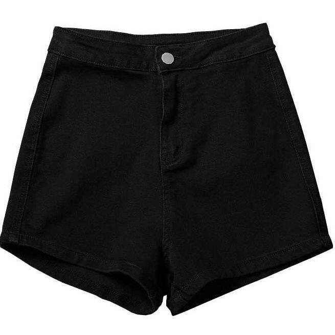 新款高腰紧身显瘦2026夏季复古包臀热裤潮黑色牛仔短裤女高腰辣妹