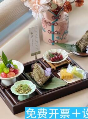 宋式美学茶点盘酒店餐厅海