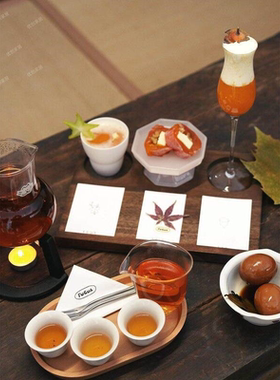 新中式茶点盘酒店样品屋展
