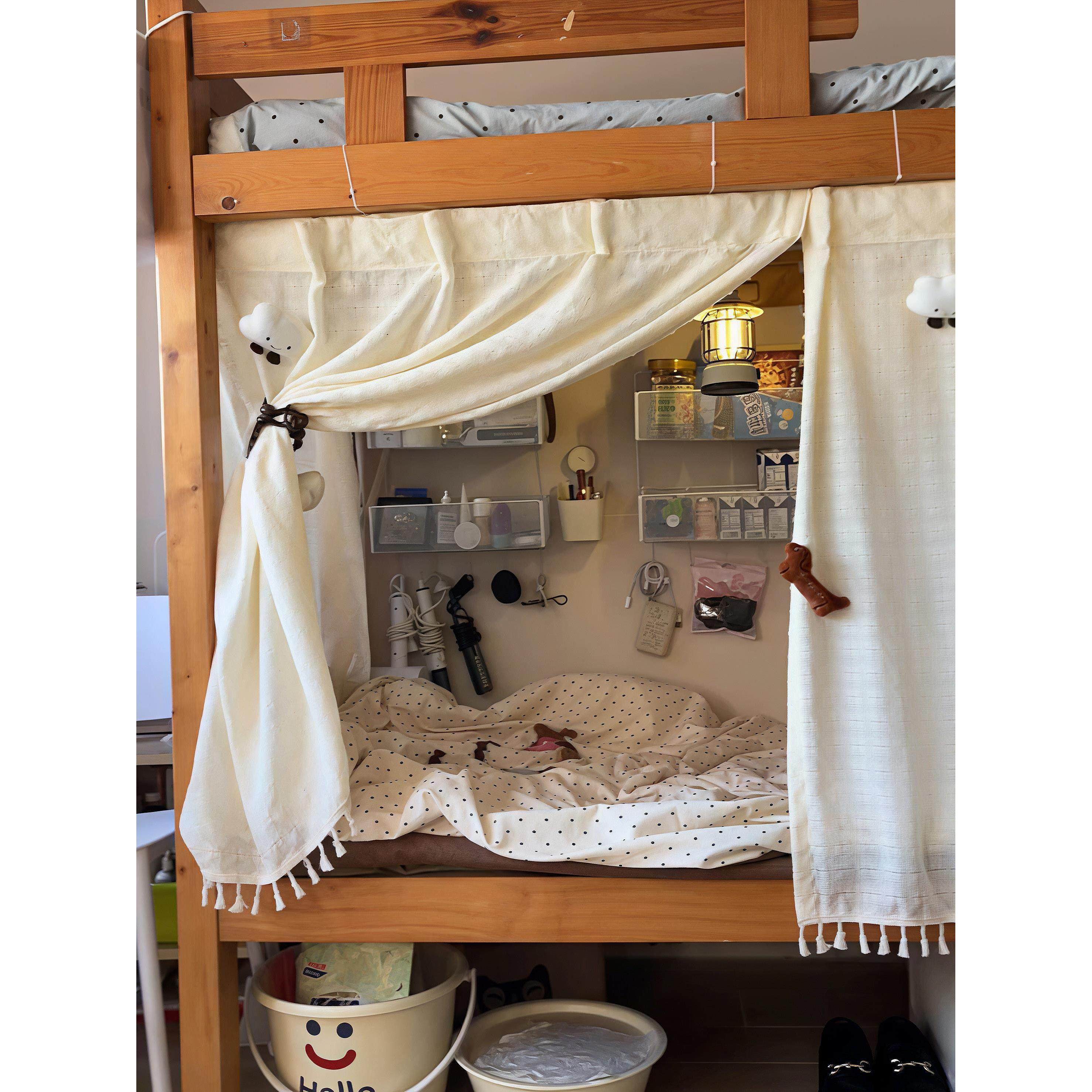 田园风宿舍床帘强遮光加厚大学生寝室上铺下铺帘子围帘下桌遮挡布,床上用品,床幔,淘宝优惠券,粉丝福利购,淘宝优惠卷