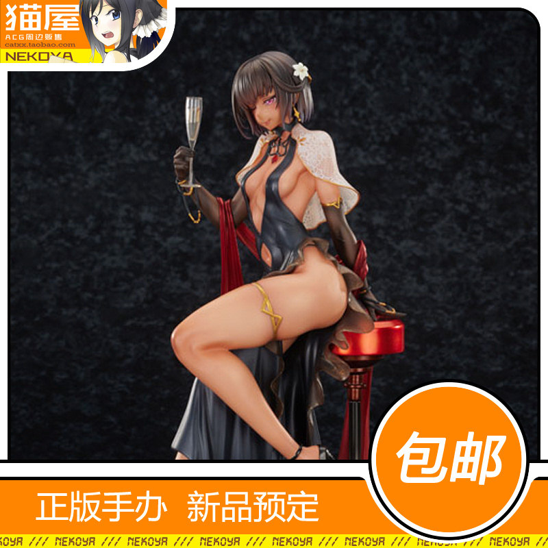 PURE对魔忍雪风晚礼服手办