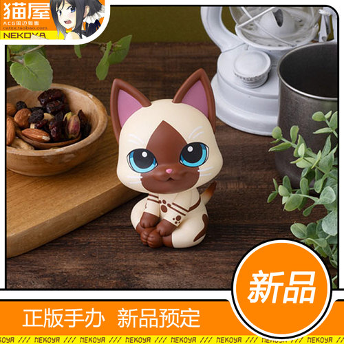 MH怪物猎人艾露猫q版手办