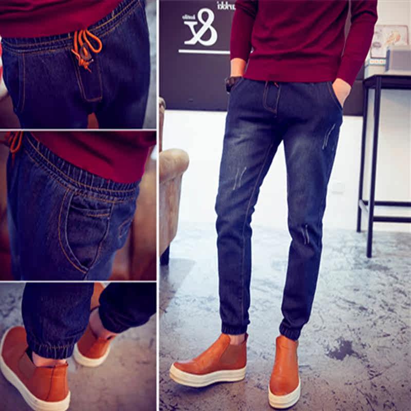 Jeans pour adolescent pieds Slim pour été - Ref 1468526 Image 1