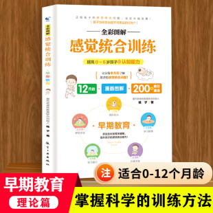 图解感觉统合训练书籍早期教育学前儿童感觉统合训练幼小衔接教养法成长发育关键期如何培养引导孩子儿童敏感期多动症专注力训练