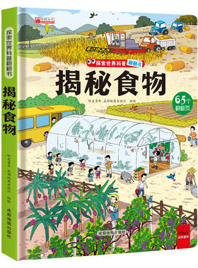 揭秘系列儿童翻翻食物立体