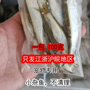 天然小杂鱼 新鲜活体速冻 真空包装发货 猫粮 龟粮 龙鱼食 活食