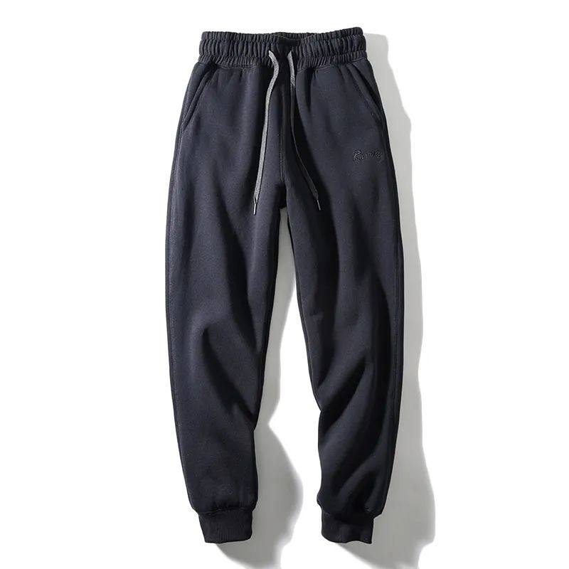 冬季新款全棉复合高克重休闲羊羔绒卫裤男加厚保暖松紧收口运动裤,男装,卫裤,淘宝优惠券,粉丝福利购,淘宝优惠卷