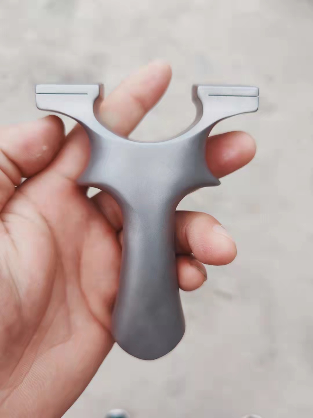 钛合金弹弓卡缝头免皮筋竞技