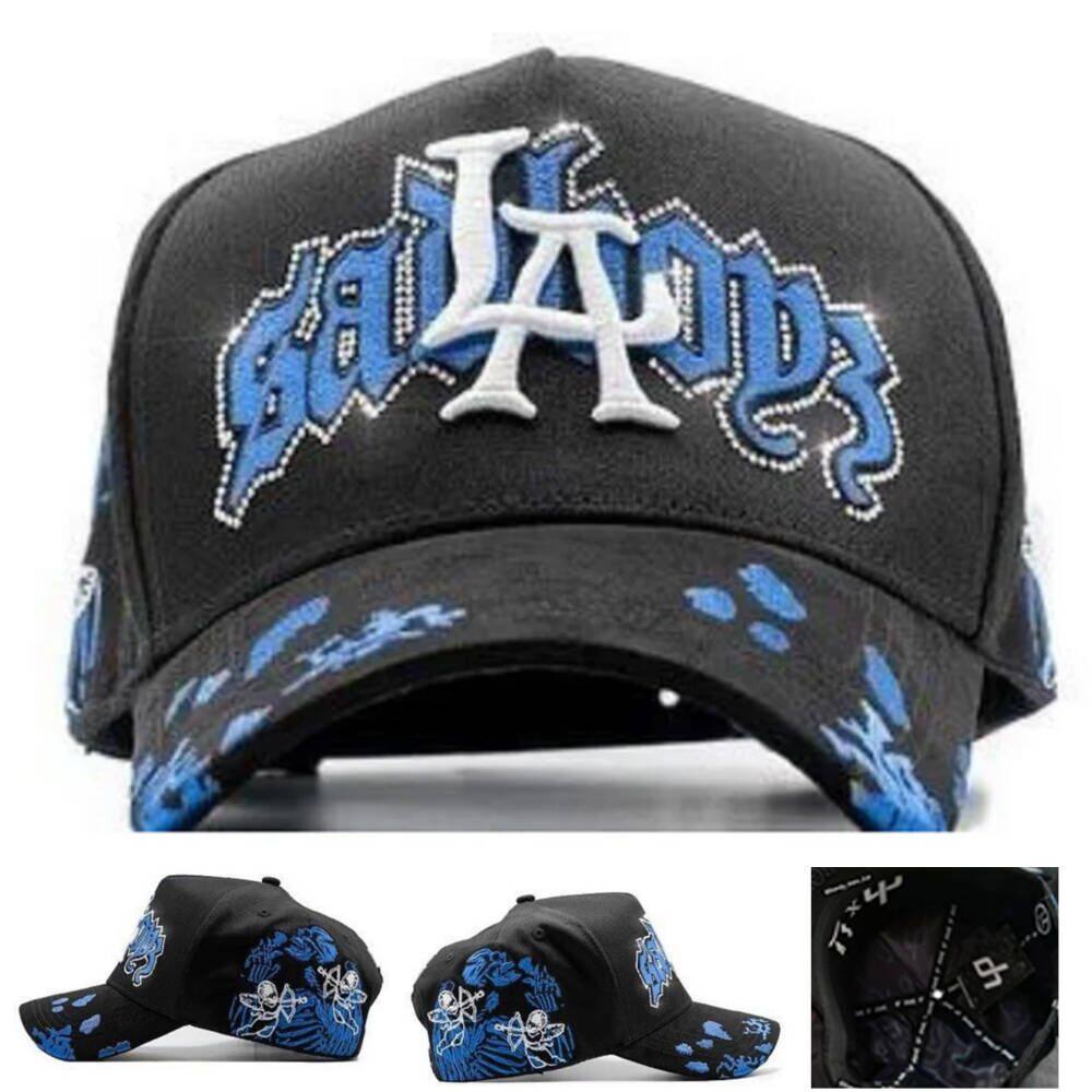 2025 New Dandy Hats Adjustable Unisex Baseball Cap Embroidered with Rhinestones Hip-Hop