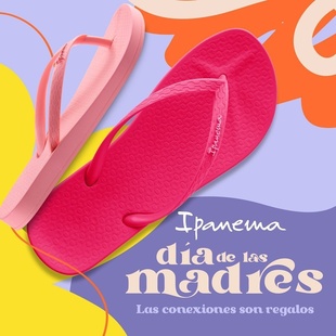 夹脚凉拖海边沙滩拖外穿 巴西进口Ipanema依帕人字拖鞋 女网红时尚