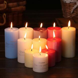 2pcs scented candles craft gift candle wax smokeless 5*5cm