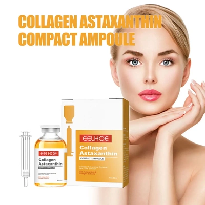 Collagen Astaxanthin Ampoule Facial Skin Nourishing Hydratio