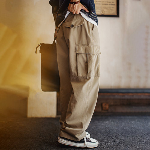 【卡其M65】马登工装复古工装裤