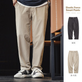 cleanfit通勤抗皱锥形西裤 休闲四面弹直筒聪明裤 男春 美式 马登工装