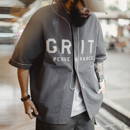 马登工装美式休闲GRIT棒球服