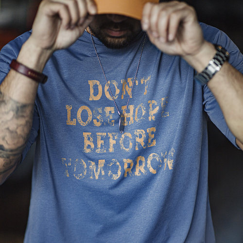 马登工装美式冰丝凉感短袖T恤