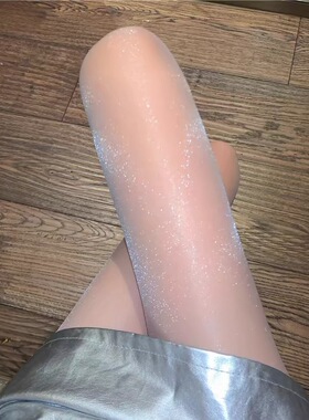 珠光丝袜超薄夏季防勾丝亮晶晶细闪星光闪闪丝袜满天星黑丝纯欲风