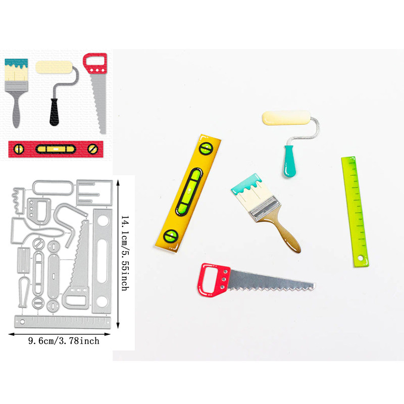 6067工具套装切割模板DIY模具 cutting die贺卡Scrapbook手账制作