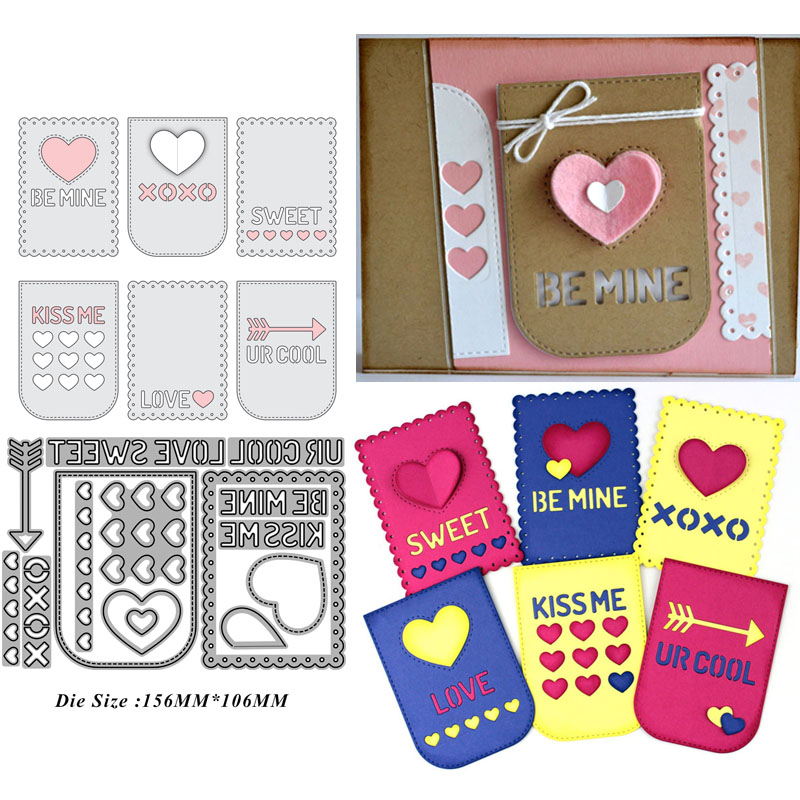 6129标签吊牌切割模板DIY模具 cutting die贺卡Scrapbook手账制作