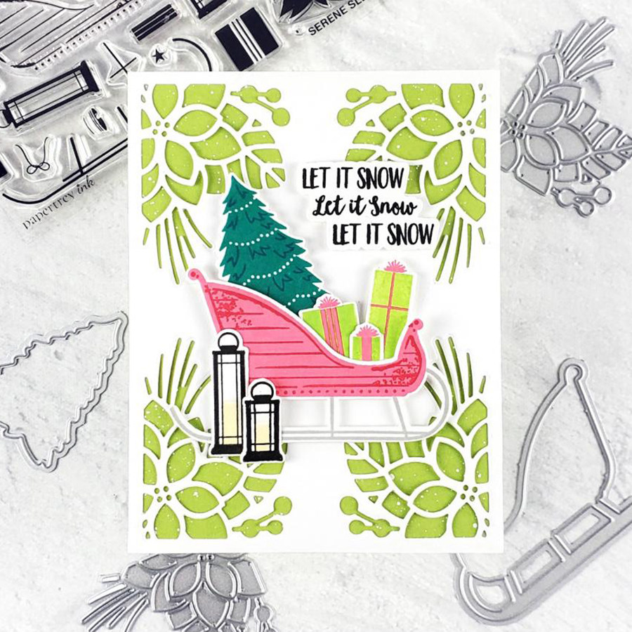 5757拐角花纹 切割模板DIY模具cutting die贺卡Scrapbook手账制作