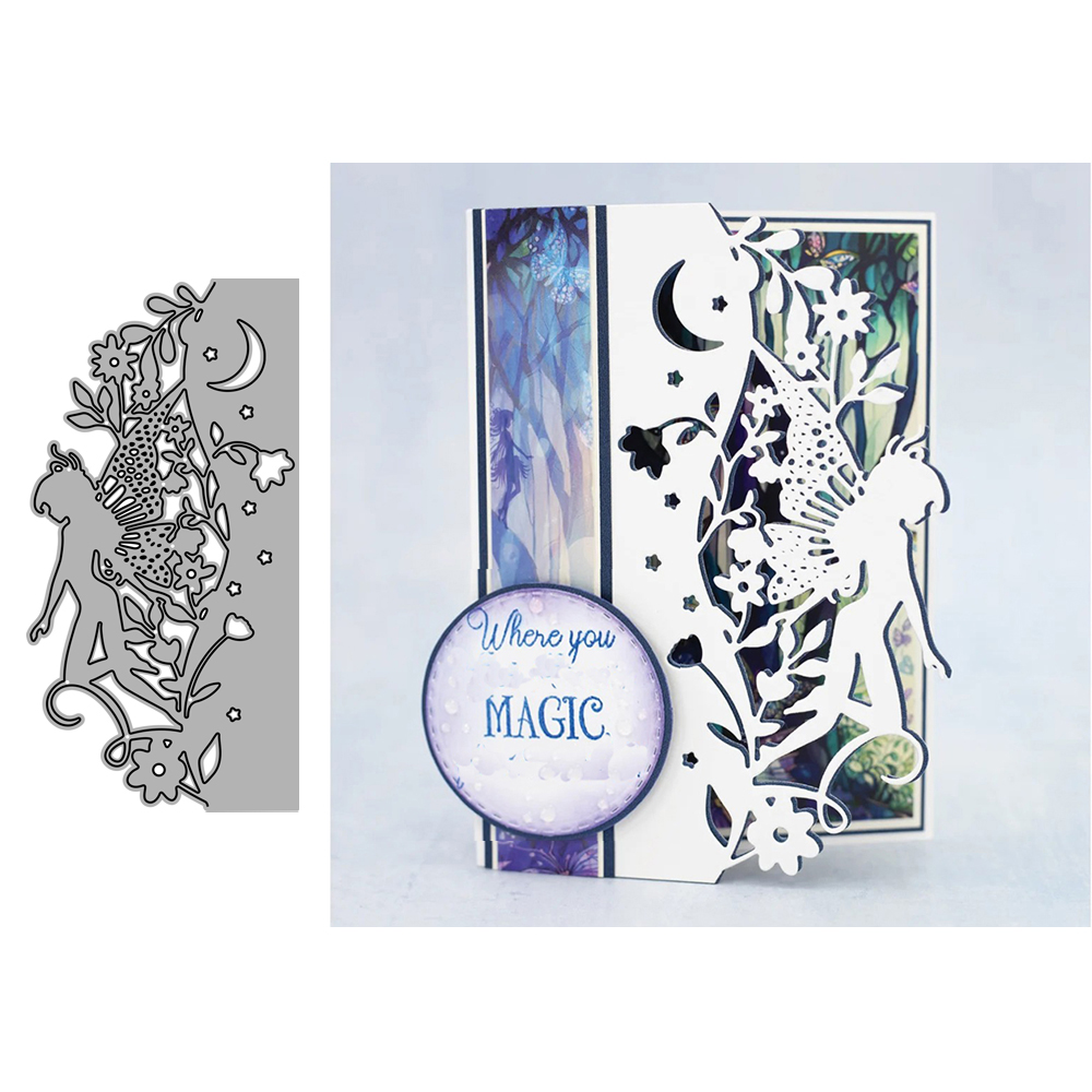 7238仙女花边 切割模板DIY模具cutting die贺卡Scrapbook手账制作