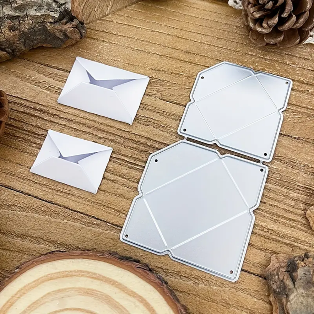 7456信封切割模具DIY cutting die碳钢模板Scrapbook手账贺卡制作