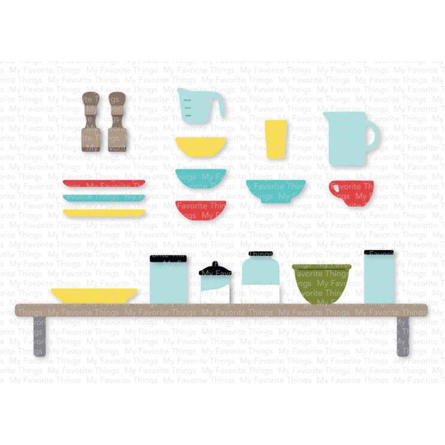 6074碗凳子 切割模板DIY模具 cutting die贺卡Scrapbook手账制作