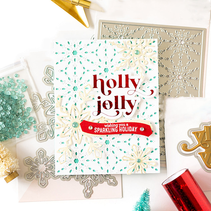 5722雪花框 切割模板DIY模具cutting die贺卡Scrapbook手账制作