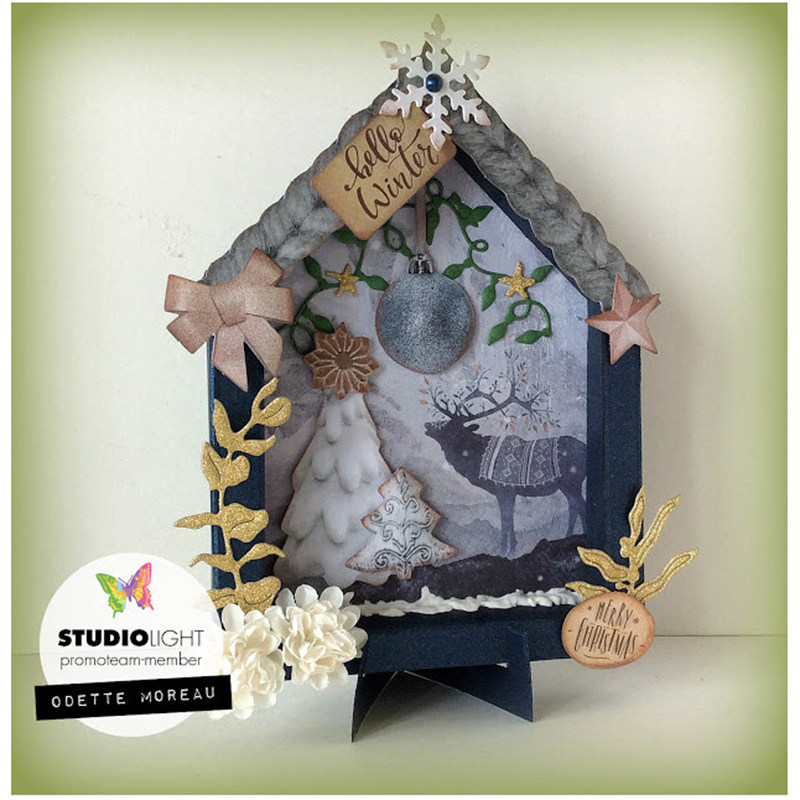 3044五边形相框 切割模具DIY cutting die碳钢模板Scrapbook手账