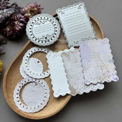 8011留言框 切割模板DIY碳钢模具Cutting die Scrapbook手账制作