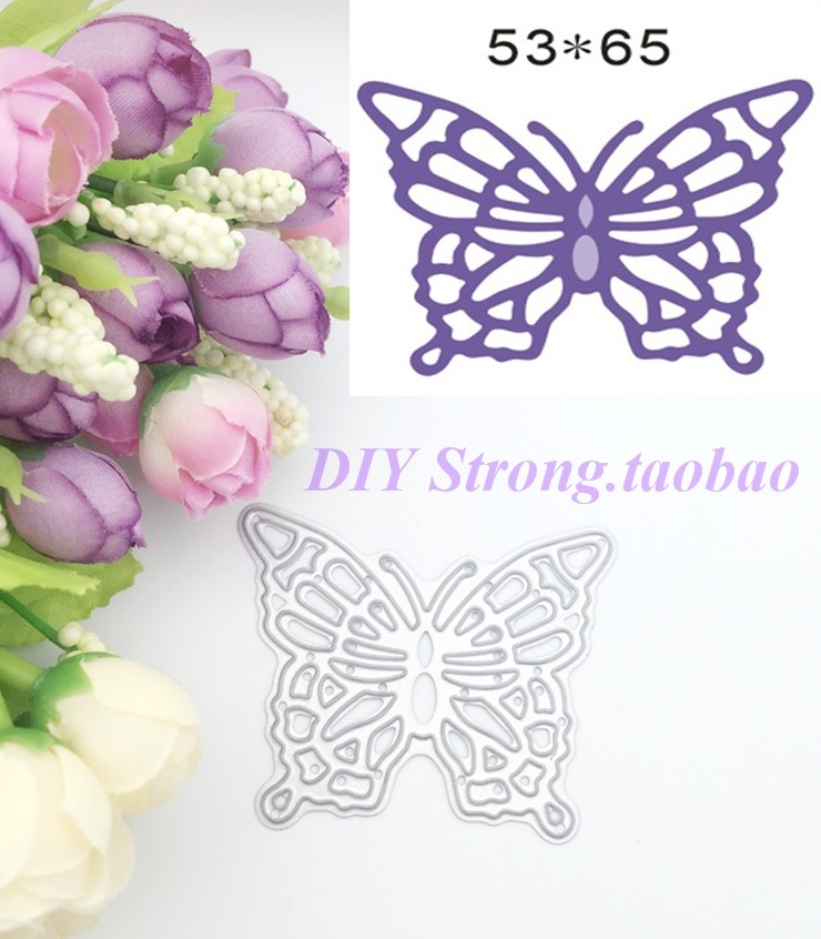 切割模板DIY模具cutting die贺卡相册Scrapbook制作工具 蝴蝶Y200
