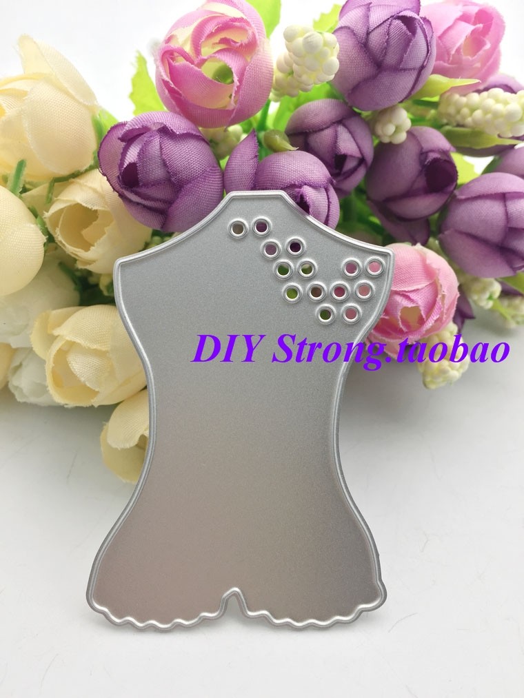 切割模板DIY模具cutting die贺卡相册Scrapbook手账制作 上衣N102