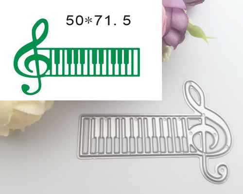 scrapbook DIY相册制作卡片 切割模具 贺卡工具 音乐 Y45-6