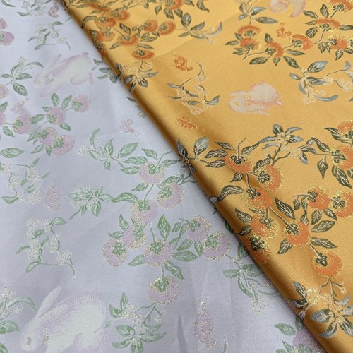 新中式提花织锦缎diy手工面料