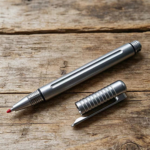 天生玩家钛合金笔中性笔