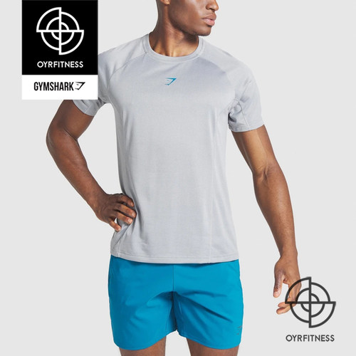 现货 GYMSHARK 男ASPECT T-SHIRT  功能性排汗速干轻量短袖