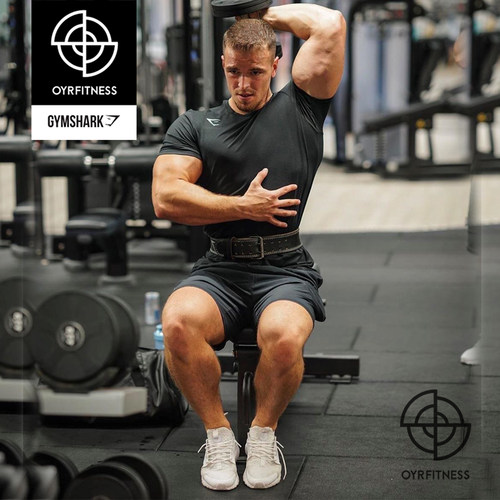 现货gymshark健身训练短袖t恤