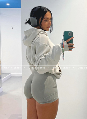 英国 ONER ACTIVE EFFORTLESS 无缝显臀健身运动短裤