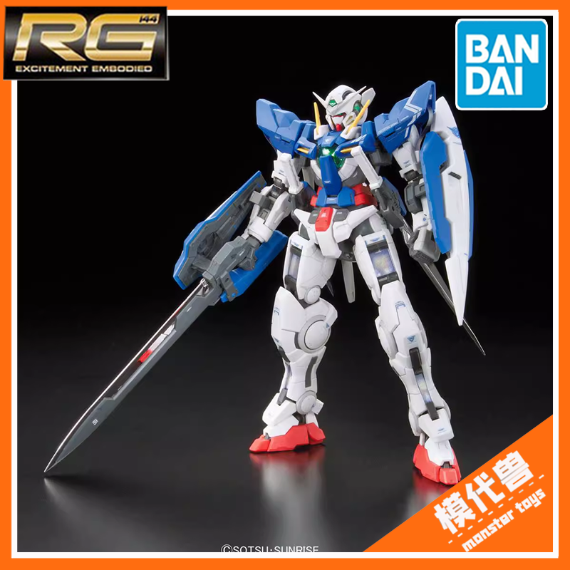 万代RG15GN-001能天使高达拼装