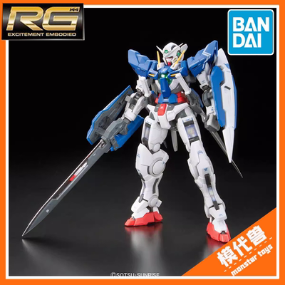 万代RG15GN-001能天使高达拼装