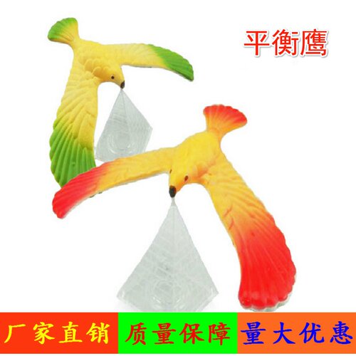 80经典怀旧玩具平衡鹰 重力鸟 童年不倒翁装饰品儿童益智玩具热卖 - 封面