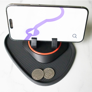 加厚边车用中控台置物防滑垫小摆件防滑垫软垫可水洗可放手机支架