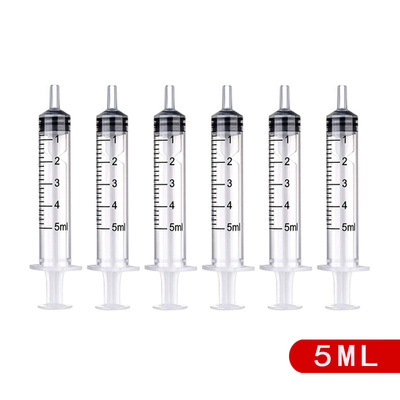 5毫升10毫升无针针筒一次性儿童实验点胶加墨水注射器