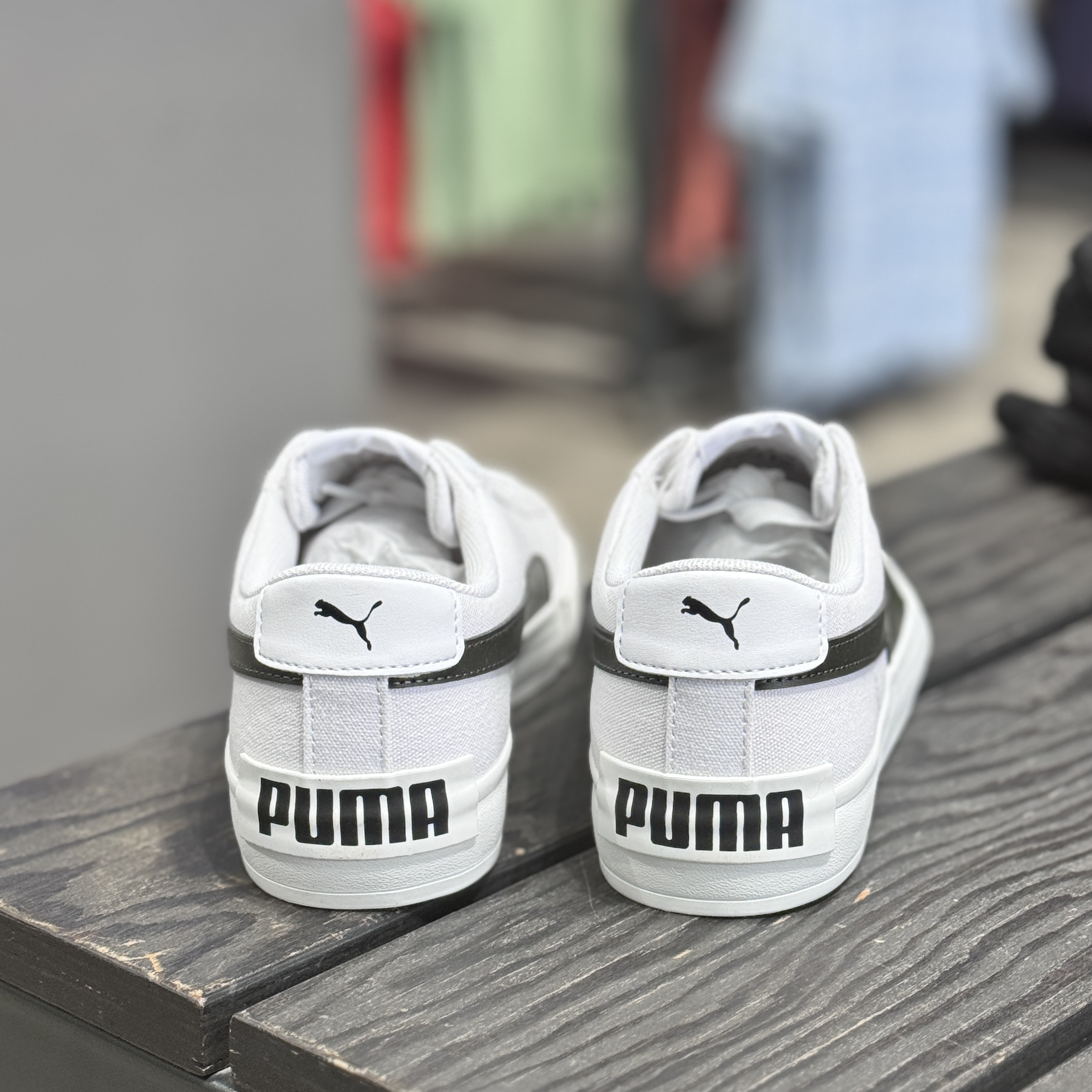 彪马PUMA男子小白鞋春夏低帮经典复古运动休闲板鞋帆布鞋389383
