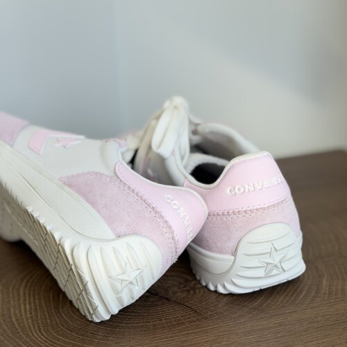 CONVERSE RunStar Trainer匡威粉白拼色牛皮革拼接德训鞋 A15069C
