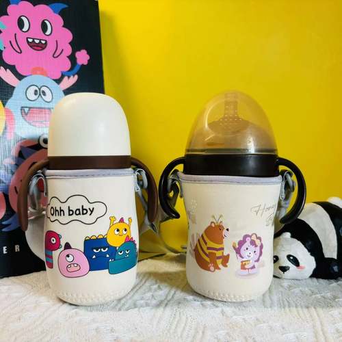 世喜儿童保温杯杯套防摔奶瓶套