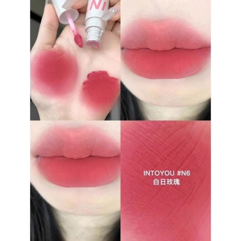 intoyou女主角唇泥EM01/05/08/12#/19雾面哑光丝绒口红唇釉显白