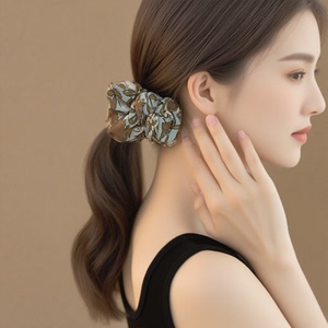 头饰碎花发绳感合发圈