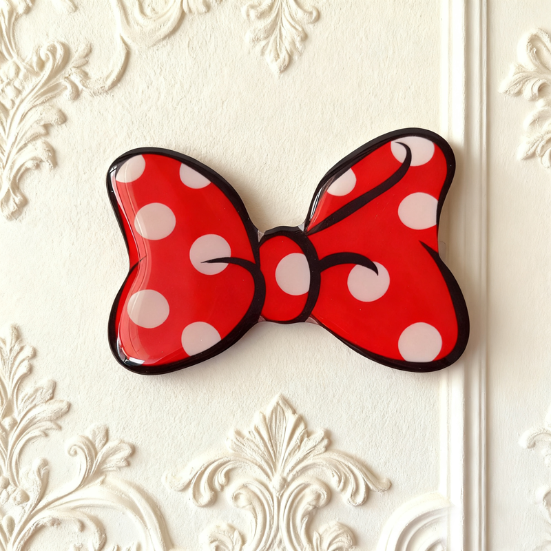 韩国进口kitsch新款超可爱Kitty米妮小蝴蝶结鸭嘴夹ins高级感发饰